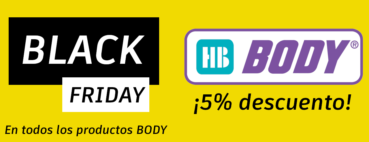 Black Friday HB Body 5% descuento
